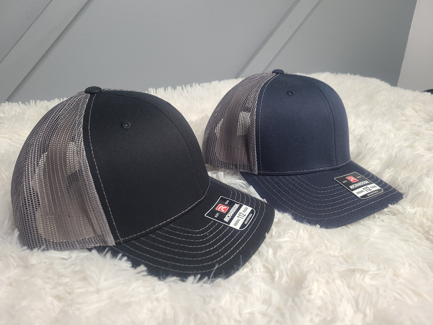 Fuck Around and Find Out Leather Patch Richardson 112/115 Trucker Hat