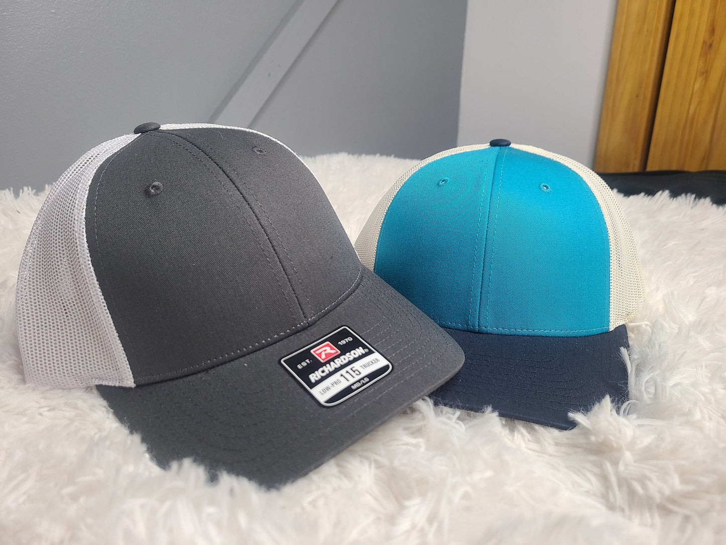 Let's Keep the Dumbfuckery to a Minimum Today Leather Patch Richardson 112/115 Trucker Hat